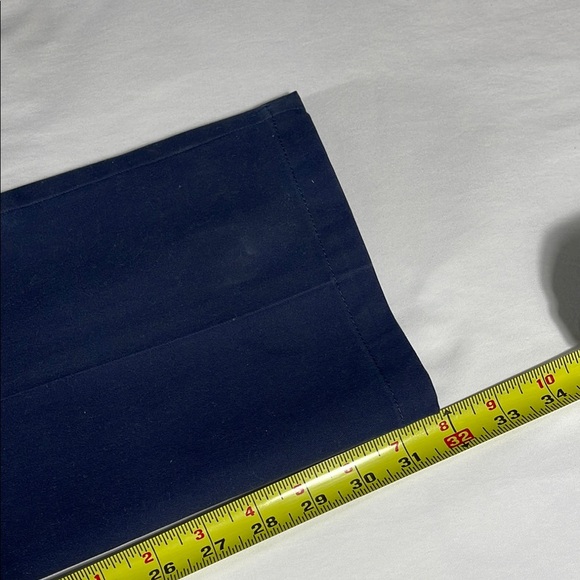 Goodthreads mens navy blue Straight fit flat chino pants - size 38x32 - Picture 11 of 12